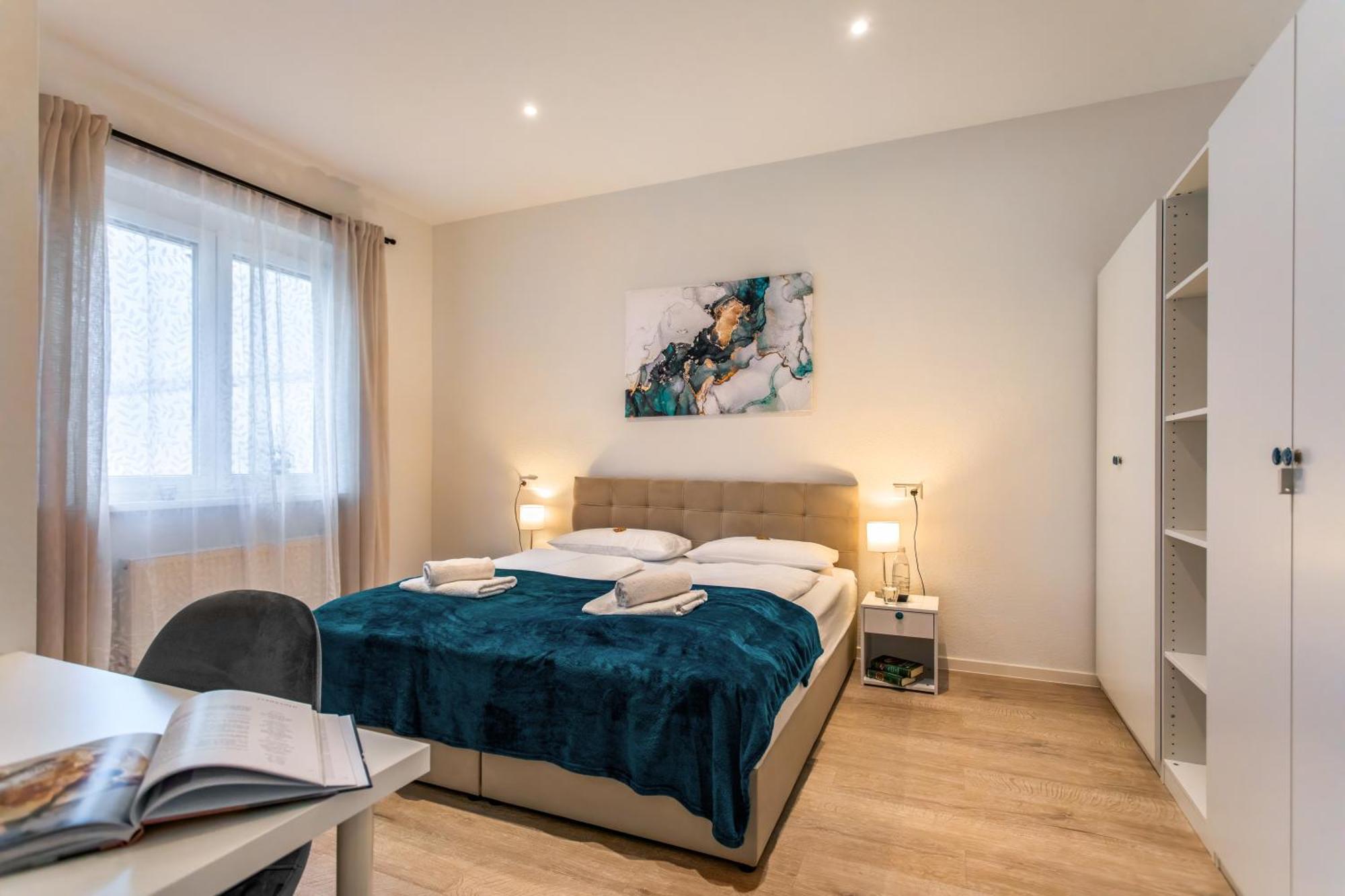 Rosenberg-Suites - Zentral, Stellplatz, Grosse Terasse, Business & Privat Χαϊλμπρόν Εξωτερικό φωτογραφία