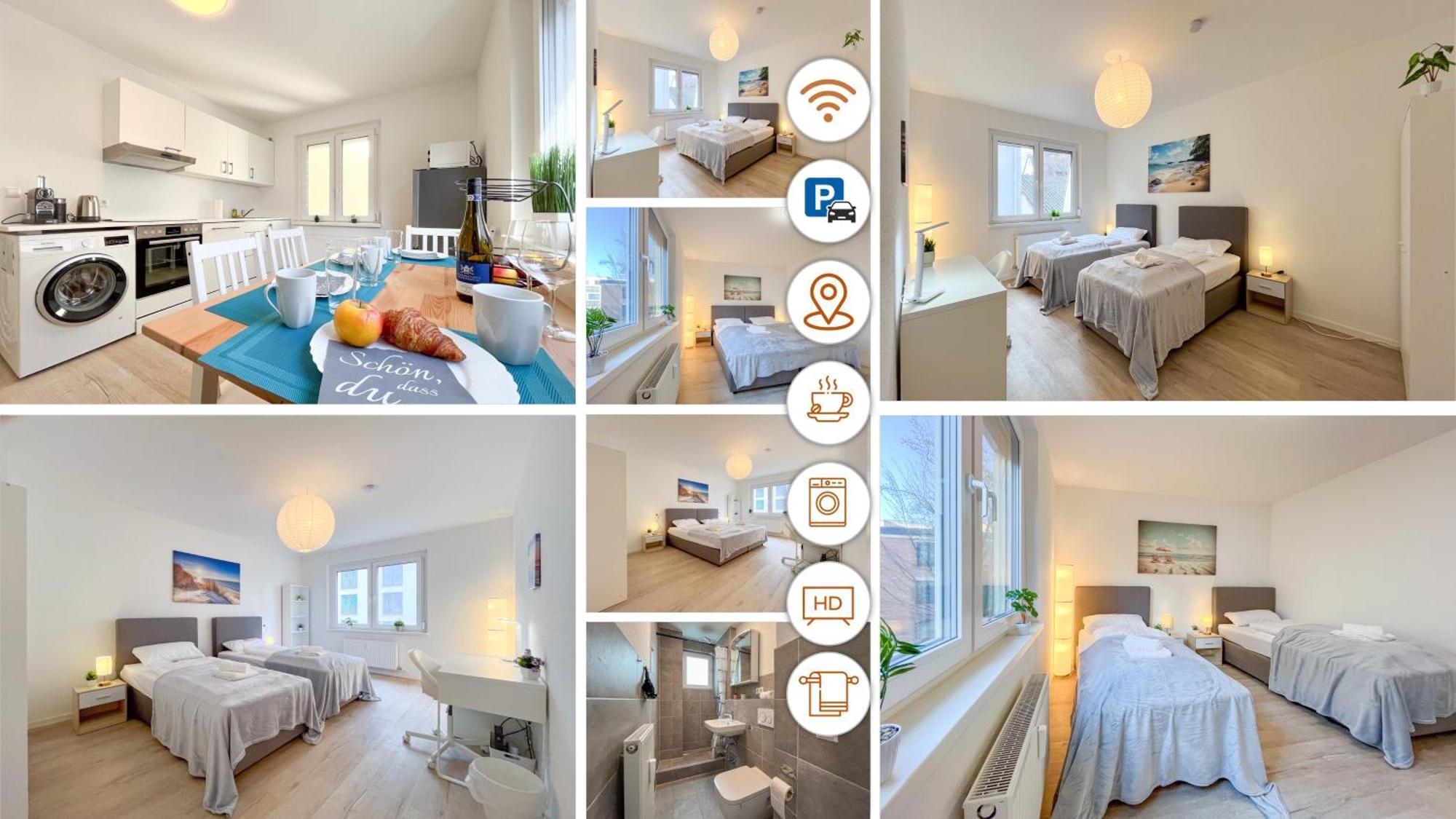 Rosenberg-Suites - Zentral, Stellplatz, Grosse Terasse, Business & Privat Χαϊλμπρόν Εξωτερικό φωτογραφία